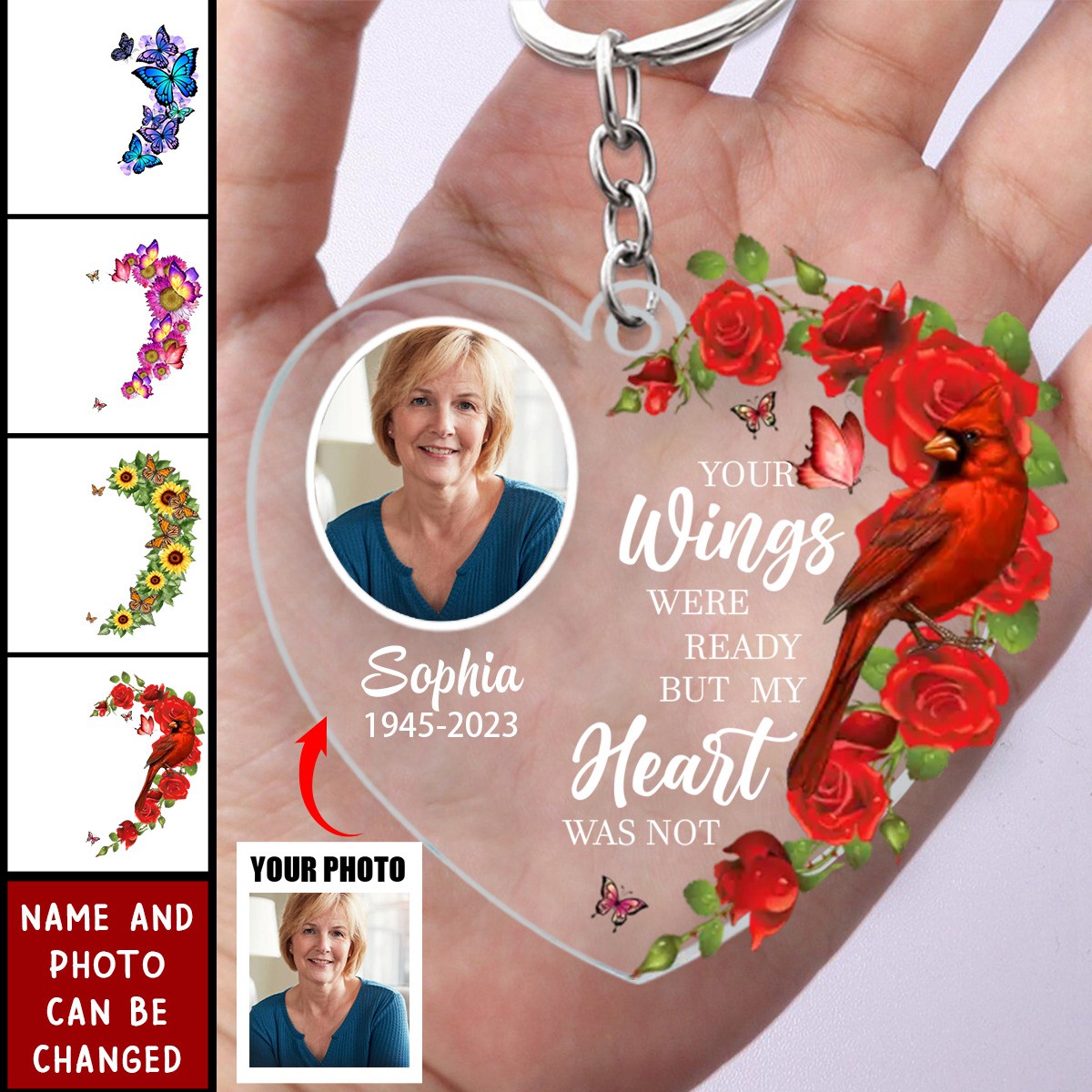 You Will Be Forever Be Our Always - Personalized Keychain