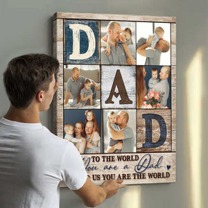 Dad Photo Collage Photo, Personalized Gifts For Dad, Best Father’s Day Gifts 2024