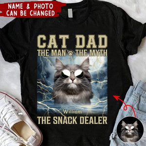 Custom Photo The Man The Myth The Snack Dealer Pet Shirt