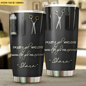 Making Girls Awesome Hairdresser Tumbler