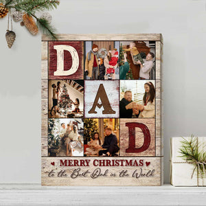 Dad Photo Collage Photo, Personalized Gifts For Dad, Best Father’s Day Gifts 2024