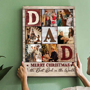 Dad Photo Collage Photo, Personalized Gifts For Dad, Best Father’s Day Gifts 2024